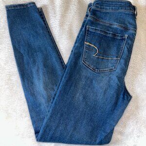 American Eagle Outfitters Blue Skinny Jeans